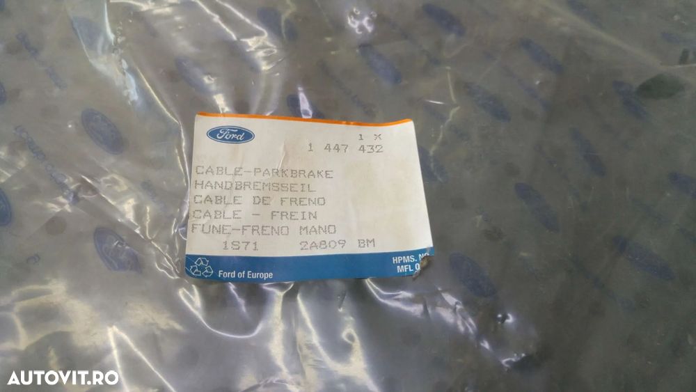Cablu frana de mana ford mondeo 3 bwy 1s712a809bm - 2