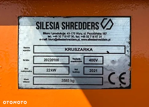 Inny KRUSZARKA SILESIA SHREDDERS - 11