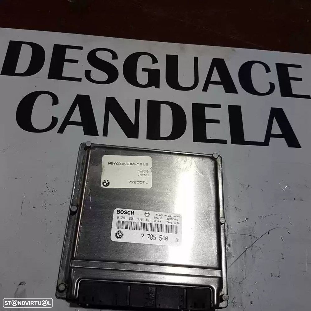 CENTRALINA MOTOR UCE BMW 7 2000 -13618506675 - 1