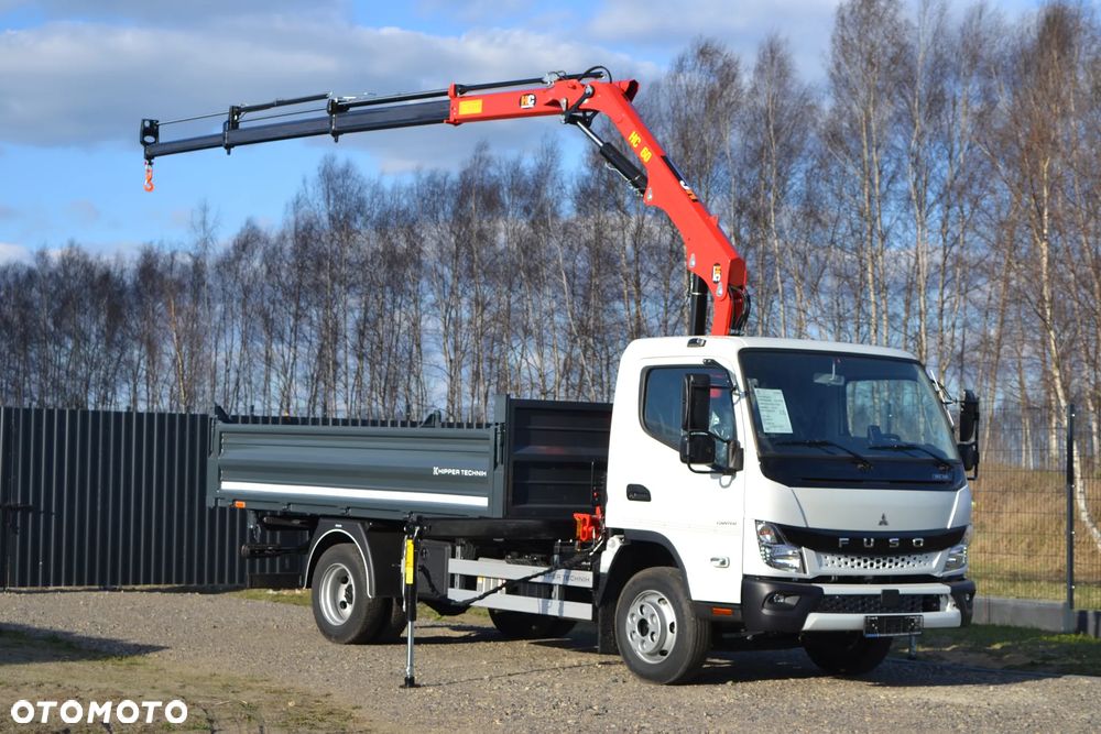 FUSO Mitsubishi Canter 9C18 Nowy Żuraw HDS HYVA HB 60E1 Nowy 3-stronny WYWROT Kiper Wywrotka - 22