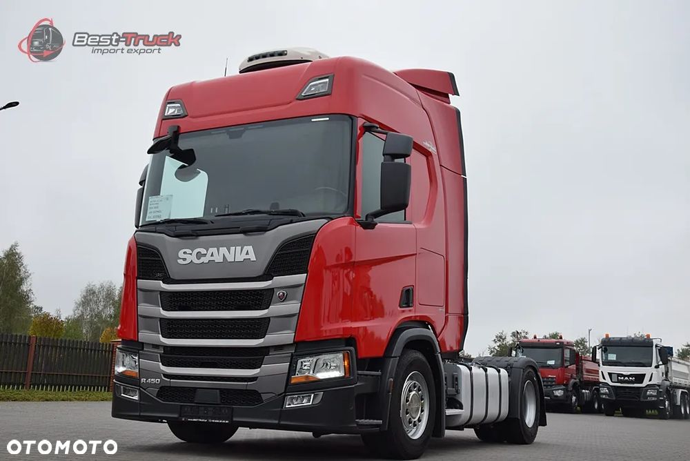 Scania R450 / CAŁA NA PODUSZKACH / RAMA STANDARD /  JEDNOSTKA BWE + PTO / - 3