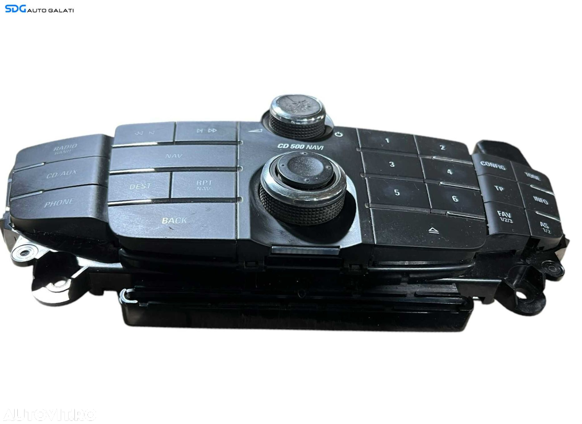 Panou Buton Butoane Comanda Control Radio CD Player Navigatie Volum Opel Insignia 2008 - 2016 Cod 13273255 [LR0523] - 4