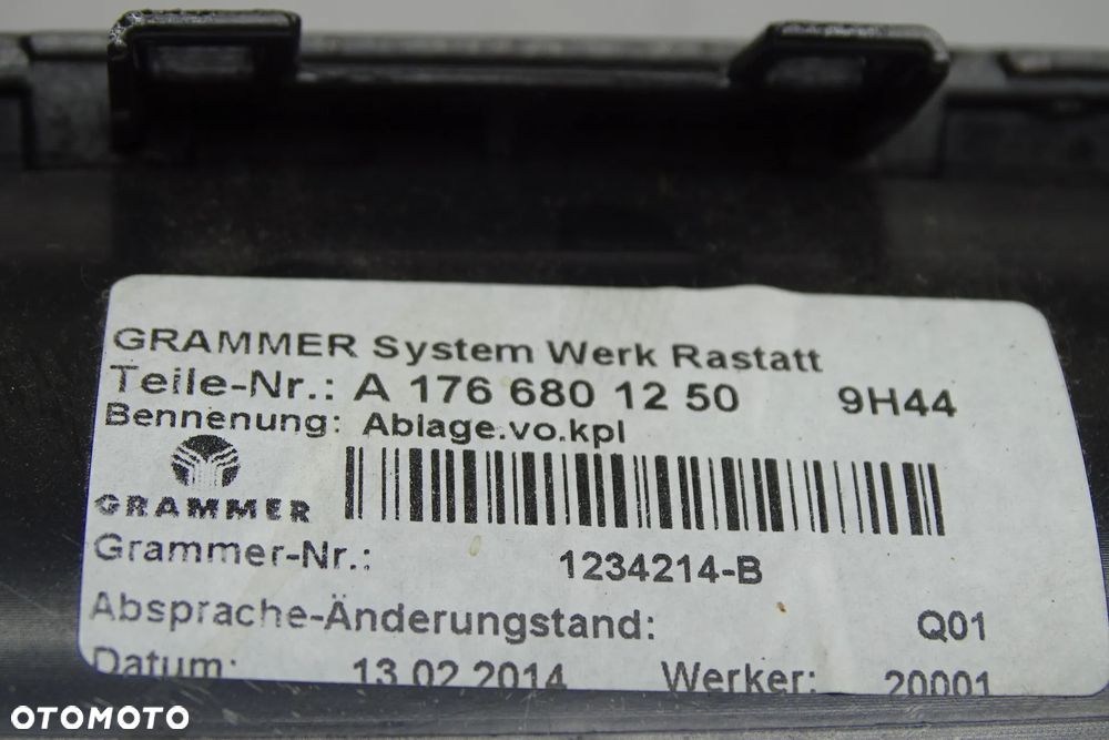 Mercedes CLA W117 A W176 Tunel środkowy Schowek 1766800471 1766801810 1766801250 - 9