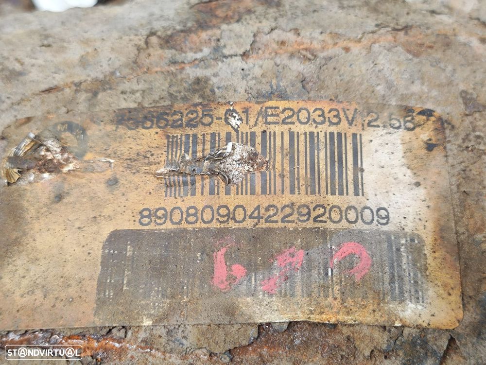 Diferencial Tras Traseiro BMW Relação De Transmissão 2.56 7566225 - 8