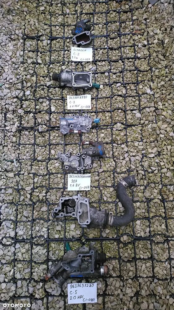 PEUGEOT / CITROEN TERMOSTAT KRÓCIEC WODNY POMPA WODY - 3