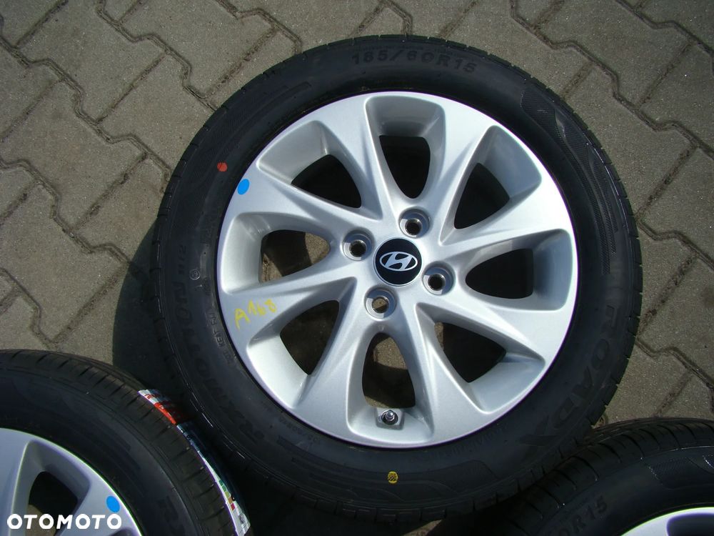 a168 4x100 Hyundai I20 Bayon 6Jx15 Lato niemontowane 185/60 R15 - 3
