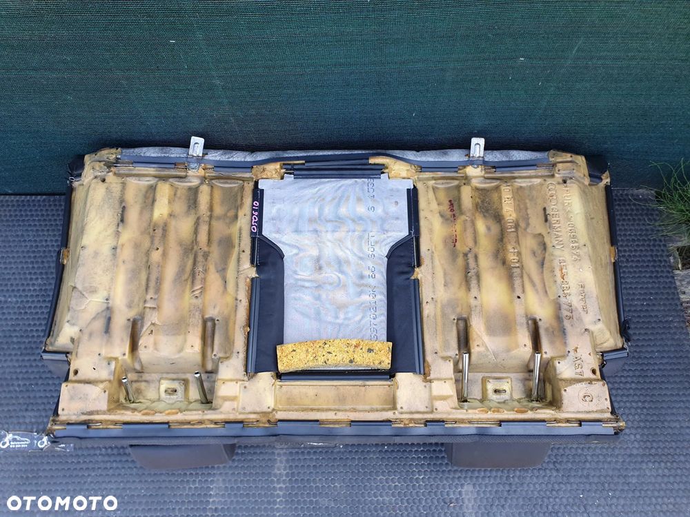 Fotele Fotel Kanapa Nieskladana Welur Czarne Soul Podlokietnik Audi A4 B6 Sedan Komplet - 35