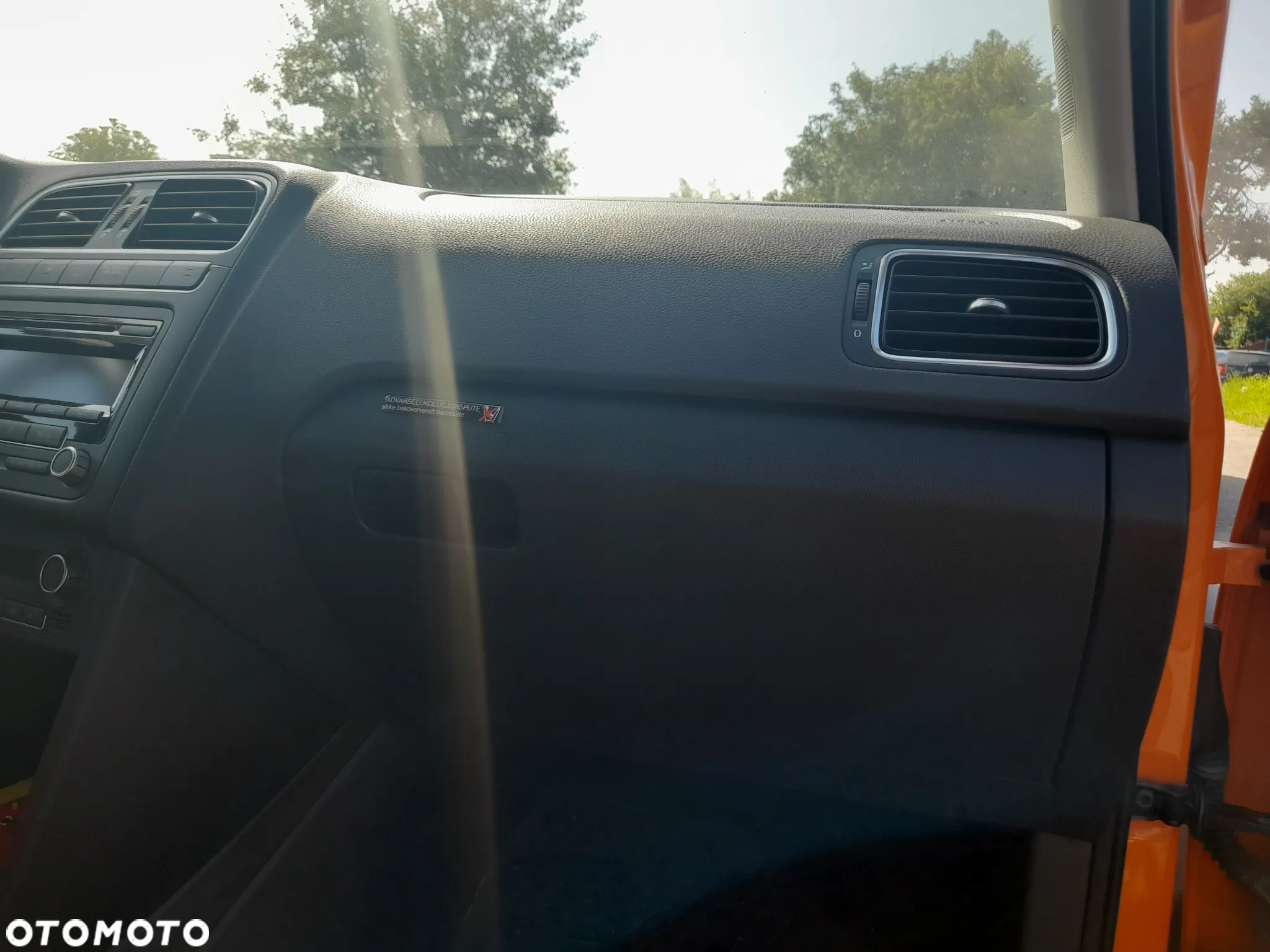VW POLO V 6R PULPIT DESKA ROZDZIELCZA KONSOLA AIRBAG PASAŻERA - 15