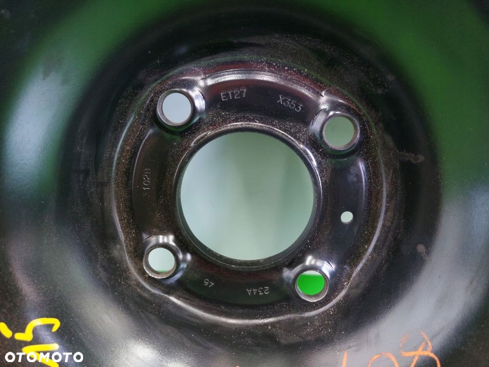 Koło stalowe 1 sztuka Citroen C3 I 2002-2009 4X108 15" ET 27 - 7
