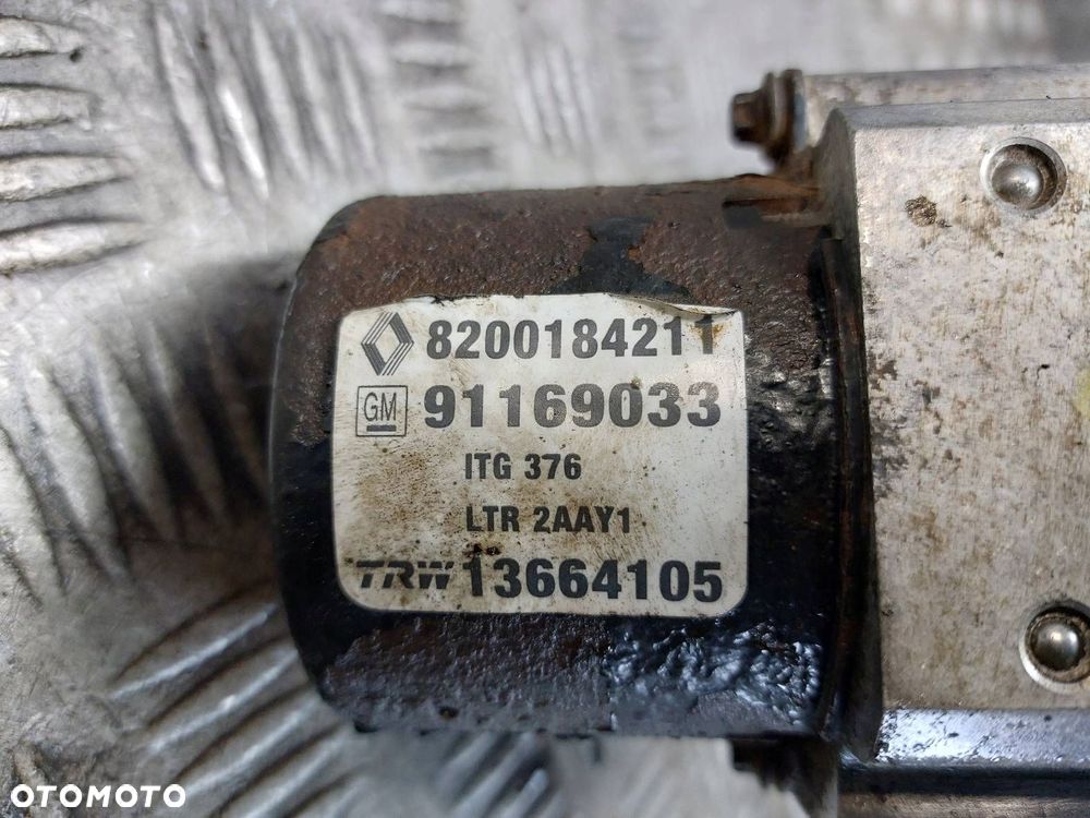 POMPA STEROWNIK ABS RENAULT TRAFIC II 8200184211 91169033 - 4