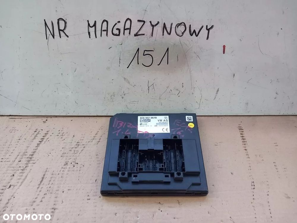 MODUŁ KOMFORTU SEAT IBIZA IV LIFT 16R 6C0937087D - 1