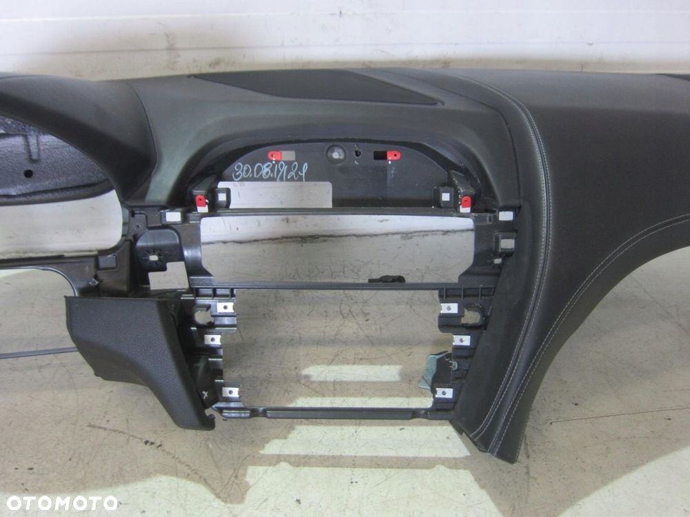 BMW F06 F12 DESKA ROZDZIELCZA KONSOLA AIRBAG SKÓRA NATURALNA 51459240784 - 3
