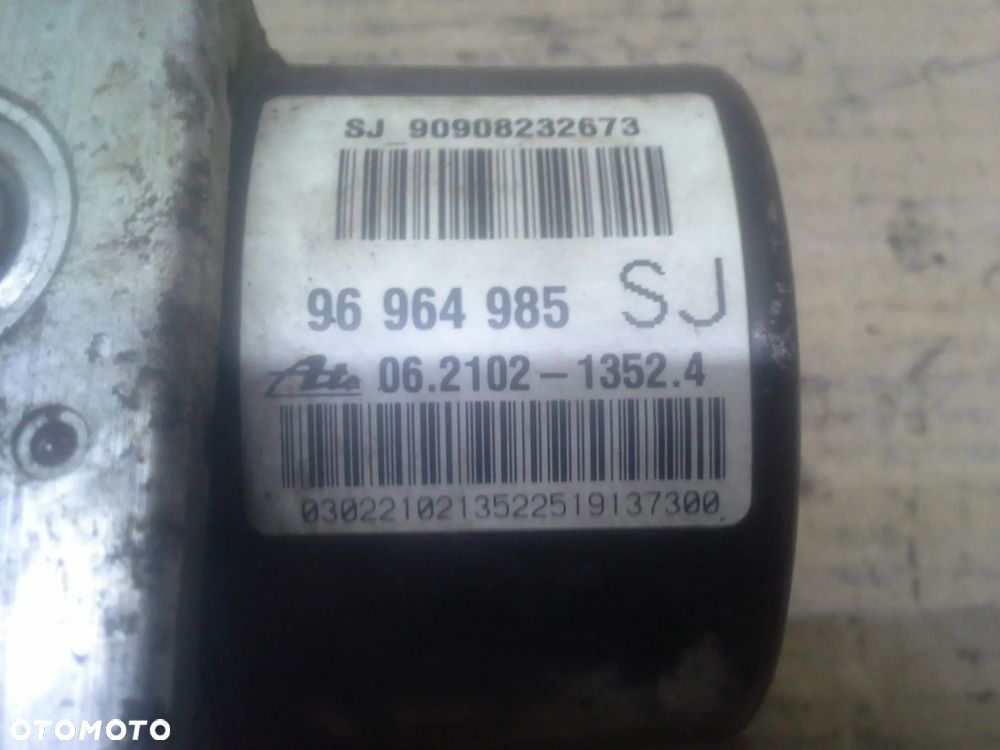 Chevrolet Aveo T250 T255 pompa sterownik abs 96964985 SJ plus wtyczka z wiązką - 9