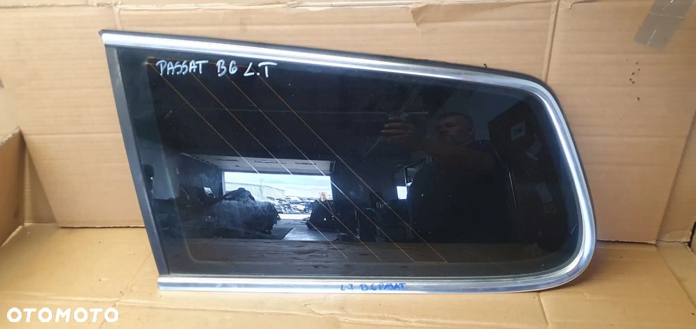 Szyba lewy tył tylna lewa karoseryjna VW Passat B6 AS2 08r - 1