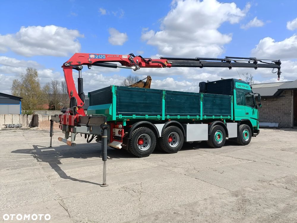 Volvo FMX460 8x4 Bordmatik / HMF2120 / Radio / - 31