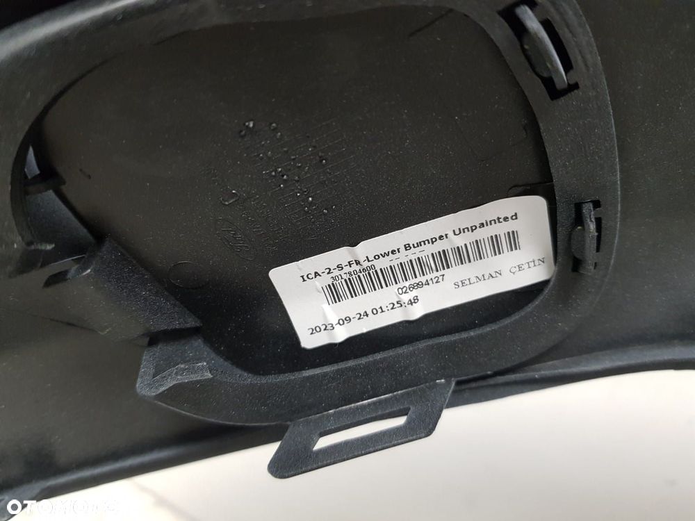 FABRYCZNIE NOWY ORYGINALNY SPOILER ZDERZAK PRZEDNI PRZÓD FORD TRANSIT CUSTOM LIFT 4xPDC 17-22 - 10