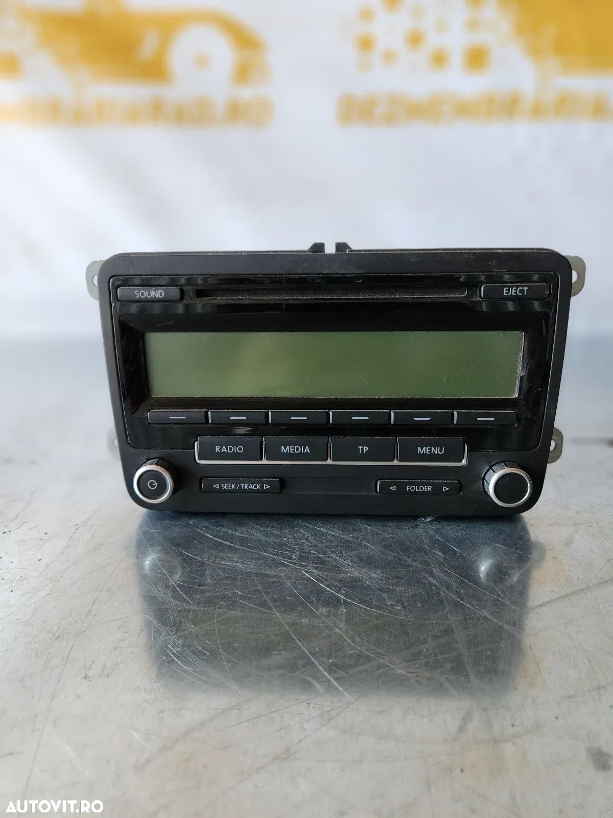 Radio Cd Vw Golf 6 Passat B6 Touran Caddy Golf 5 Etc. Cod 1KAA - 1