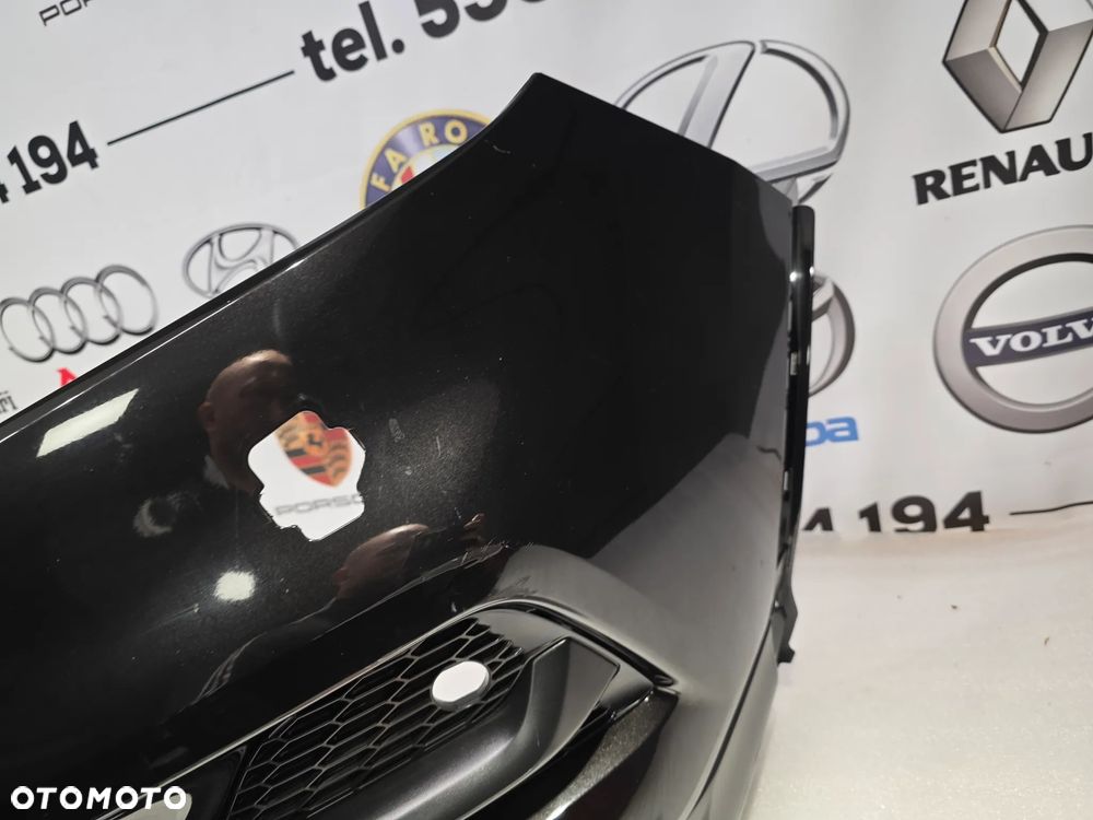 NISSAN QASHQAI J11 LIFT 17- ŁADNY ZDERZAK PRZEDNI PRZÓD , KOLOR CZARNY METALIK , NR 62022HV00H , NR AUKCJI NZ1472 - 23