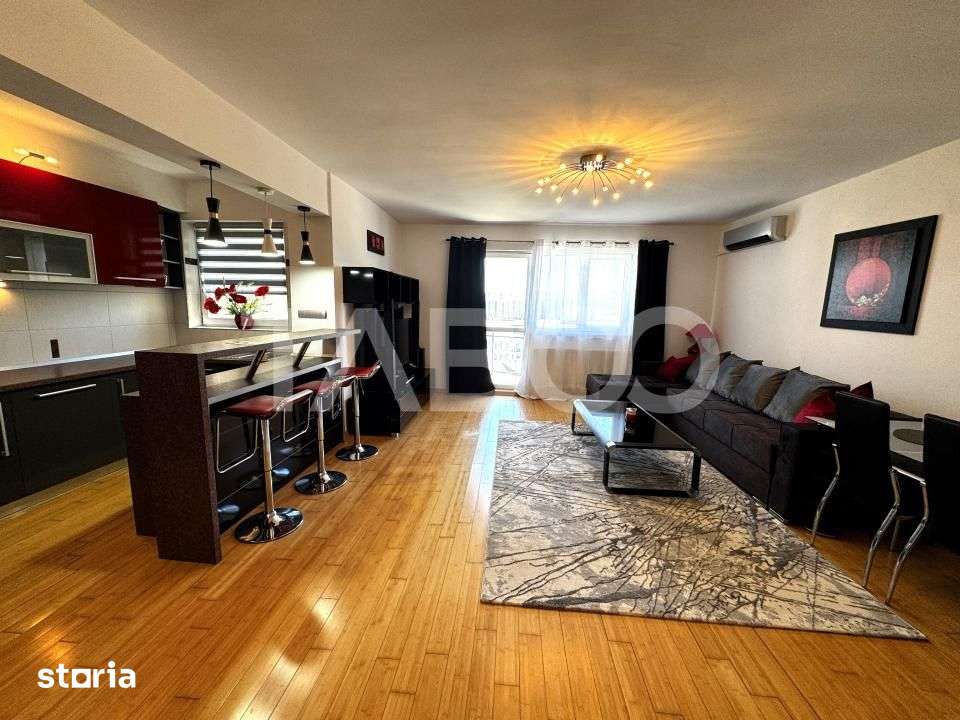 Apartament premium cu 2 camere 60 mpu balcon loc parcare Rahovei Sibiu — fotografia 1