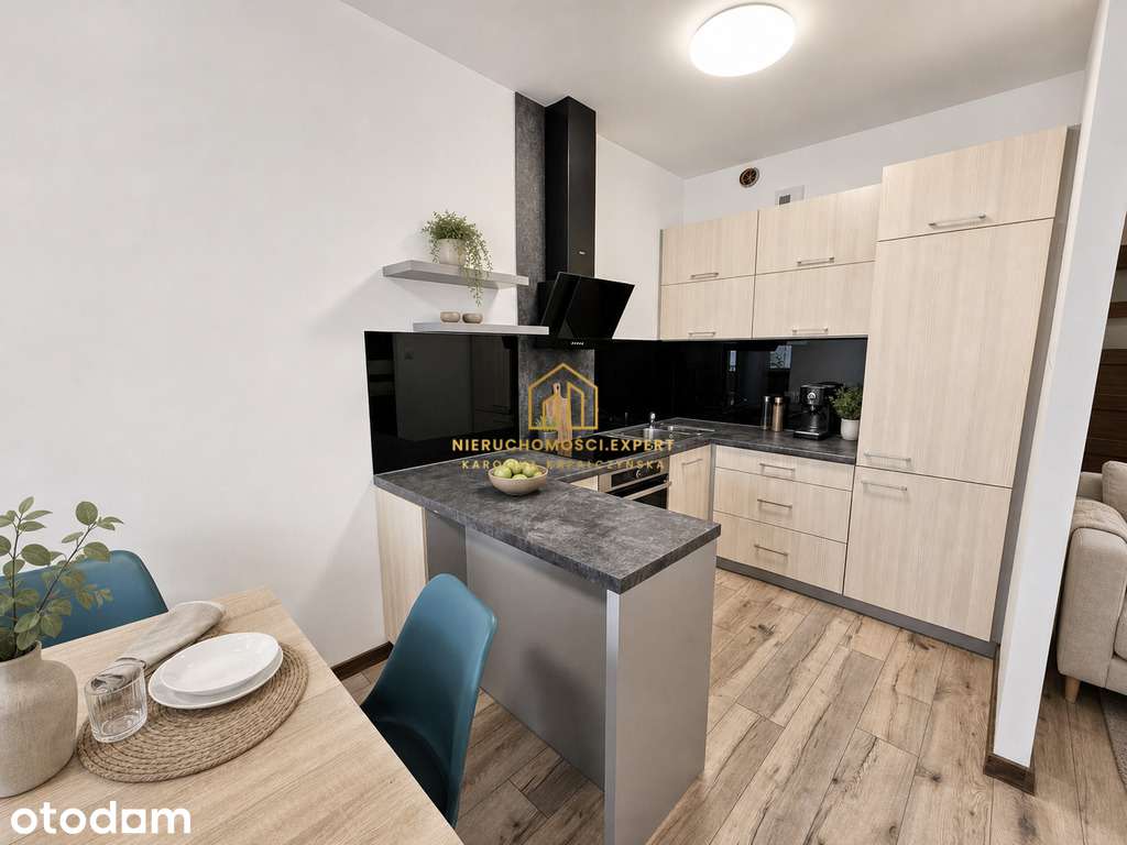 Nowoczesne 50 m² balkon 9 m² | piętro 2 pokoje