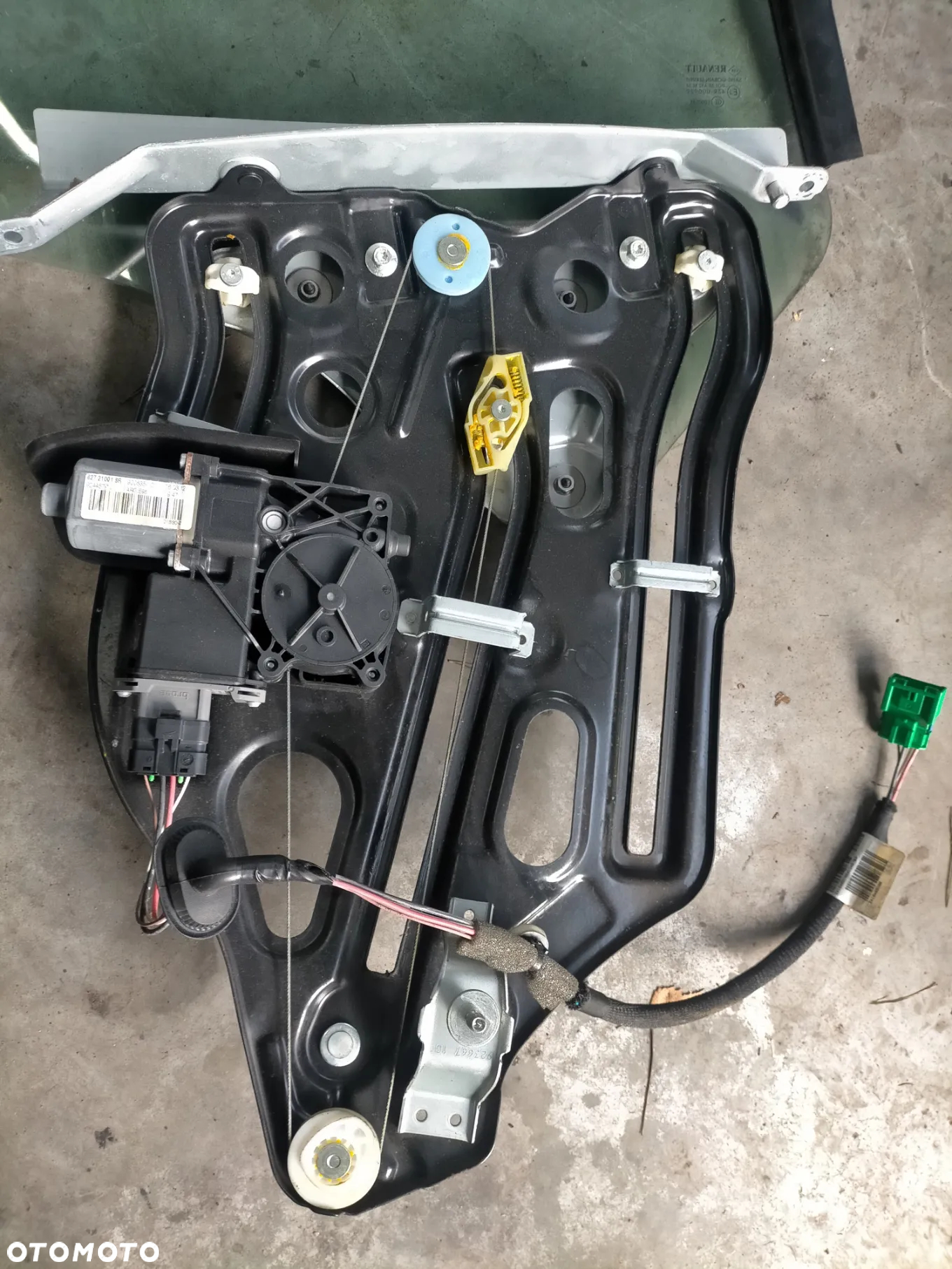 PODNOŚNIK SZYB LEWY TYŁ RENAULT MEGANE III CC CABRIO 827210018R - 3