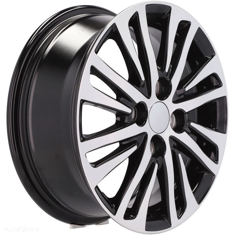 4x Felgi 14 4x100 m.in. do KIA Picanto RIO I-IV Sephia Shuma MAZDA 2 II TOYOTA Yaris - F1438 (LU1437 - 5