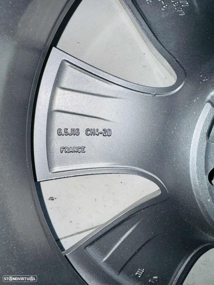 Conjunto de Jantes Peugeot 2008 R16 - 16/19 - 9813557977 - 4