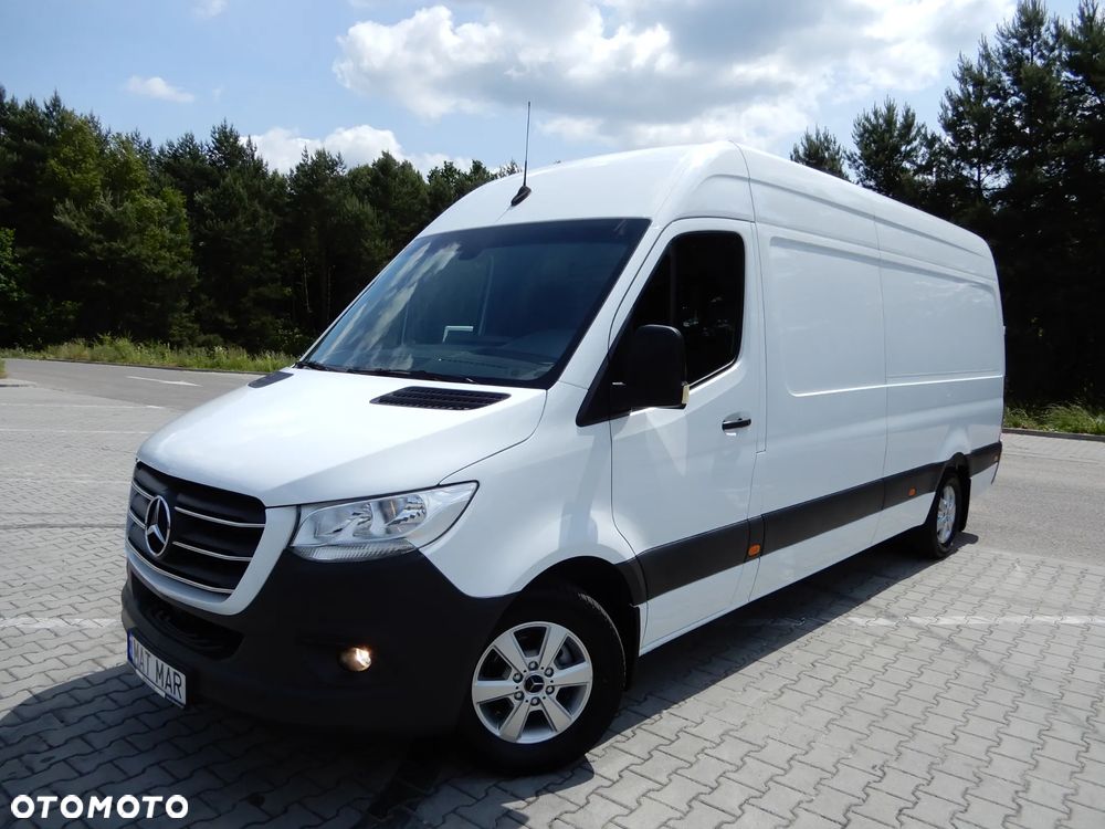 Mercedes-Benz SPRINTER 319 CDI 3.0 V6 190 KM Winda Załadowcza BÄR 600 Kg Udźwig Furgon Blaszak Maxi 4325 mm 1095 Kg Ładowności Wzmacniany Stan Jak Nowy UNIKAT MEGA OKAZJA POLECAM - 7