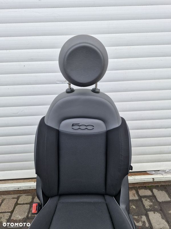 fiat 500x 500 x fotel kierowcy lewy przód przedni półskóra - 3