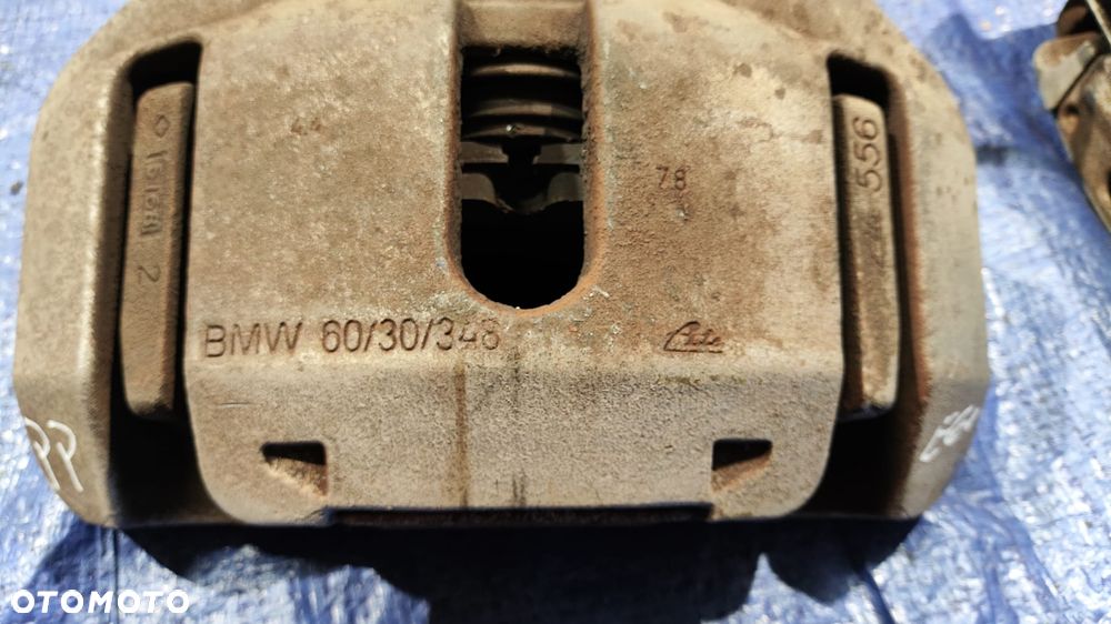 HAMULCE PRZÓD TYŁ SWAP KOMPLET ZESTAW ATE ZACISKI 60/30/348 46/24 TARCZE KLOCKI 348 320 BMW E60 E61 - 9