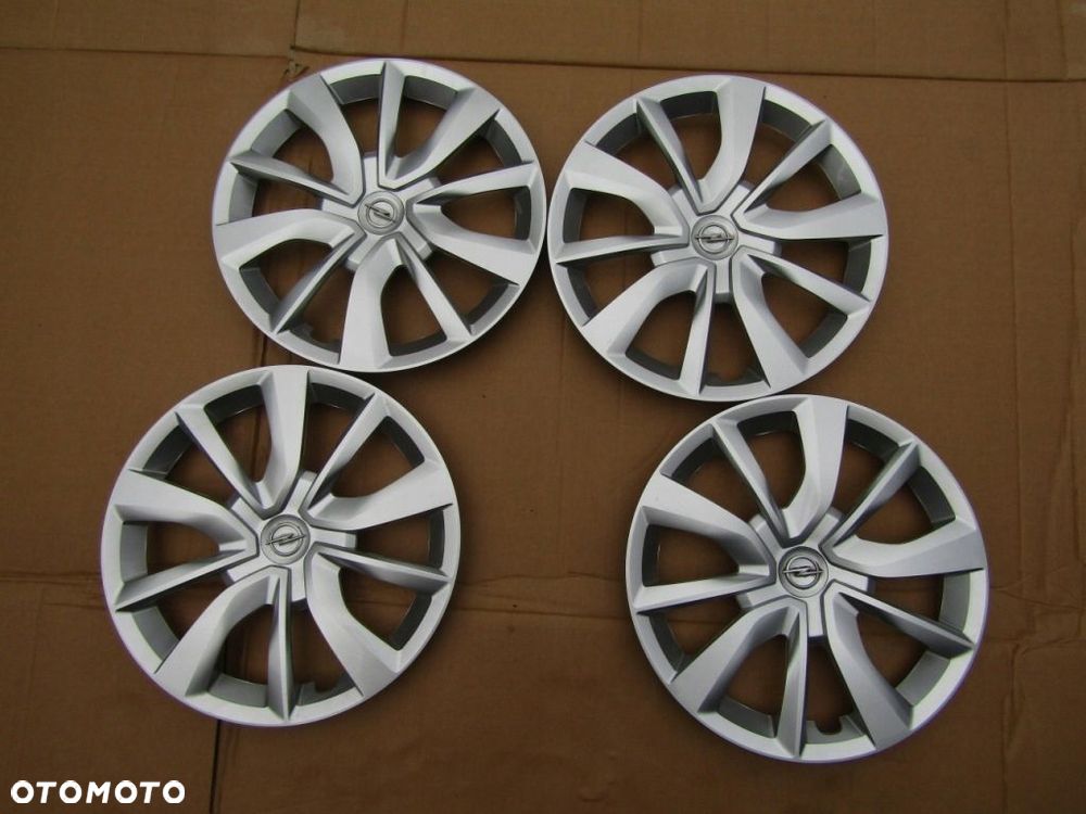 4x Kołpaki 16 Opel Astra H III Corsa F Zafira B Vectra C Meriva Crossland-X - 9