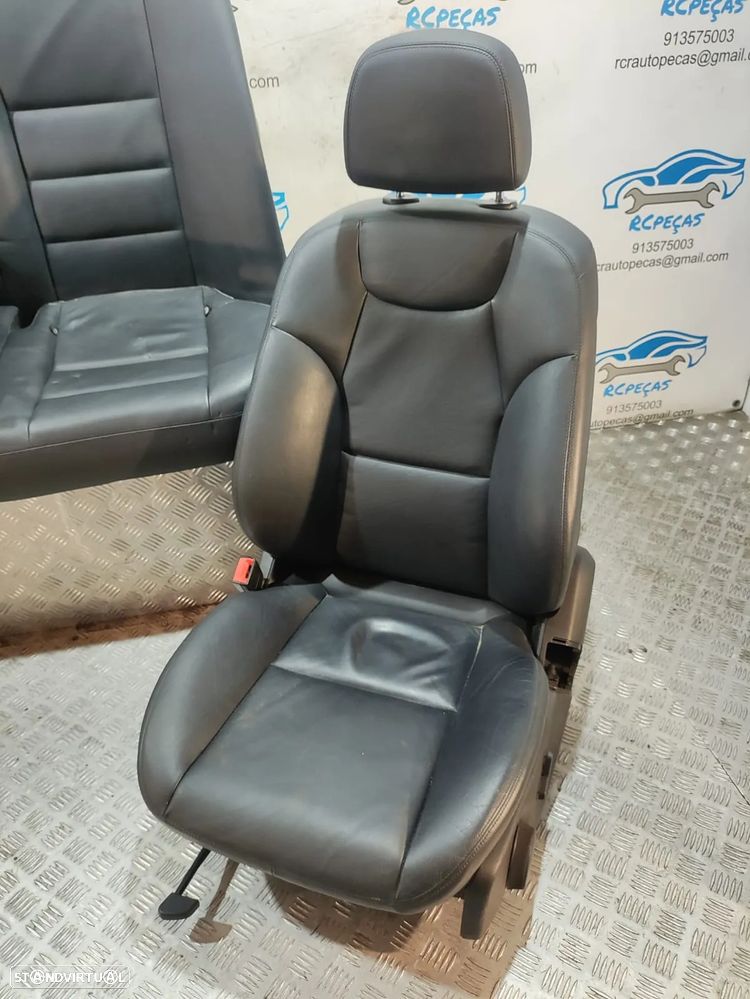 Conjunto Bancos Pele Mercedes Benz Class C W204 Sport AMG Carro Eléctricos Aquecidos - 11