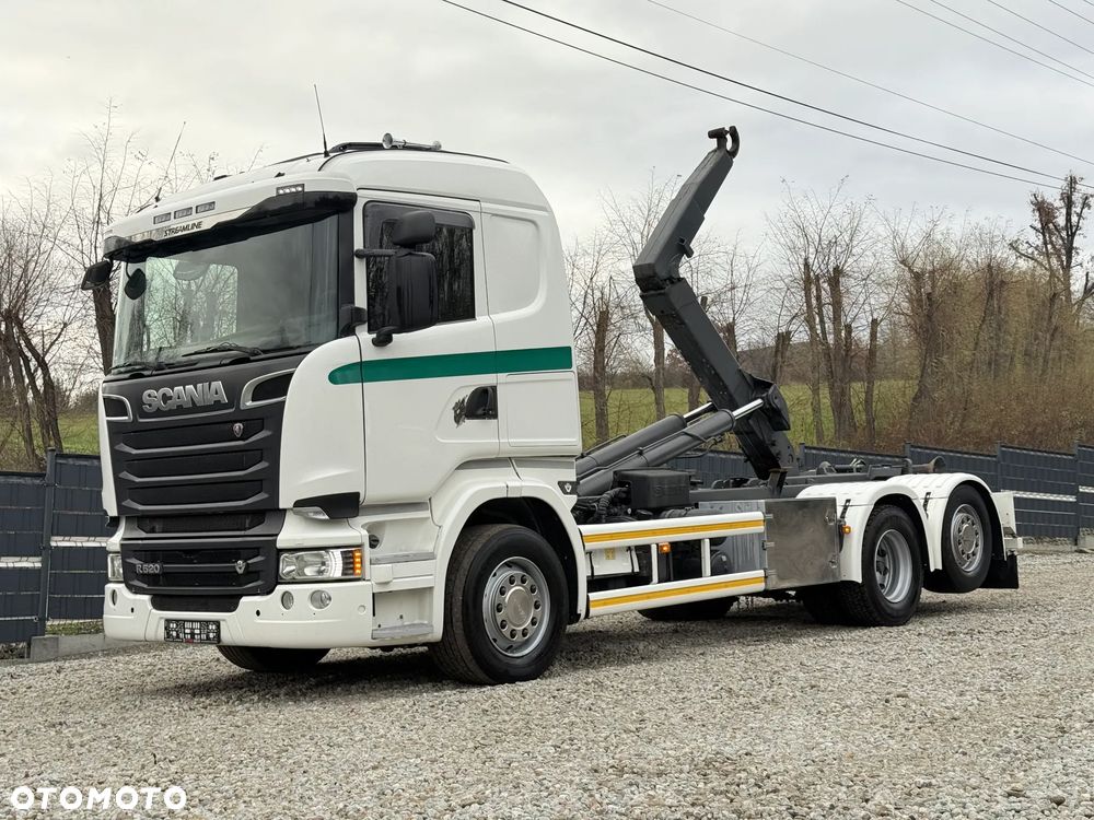 Scania * Hakowiec * Scania R520 V8 * Sprowadzona * Multilift * Bardzo Dobry Stan - 13