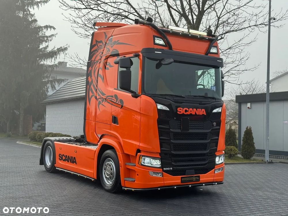 Scania 500 S / ACC / CAŁA NA PODUCHACH / OBRACANY FOTEL / RETARDER/ DUŻA NAVI / VIRTUAL KOKPIT / Z NIEMIEC - 12