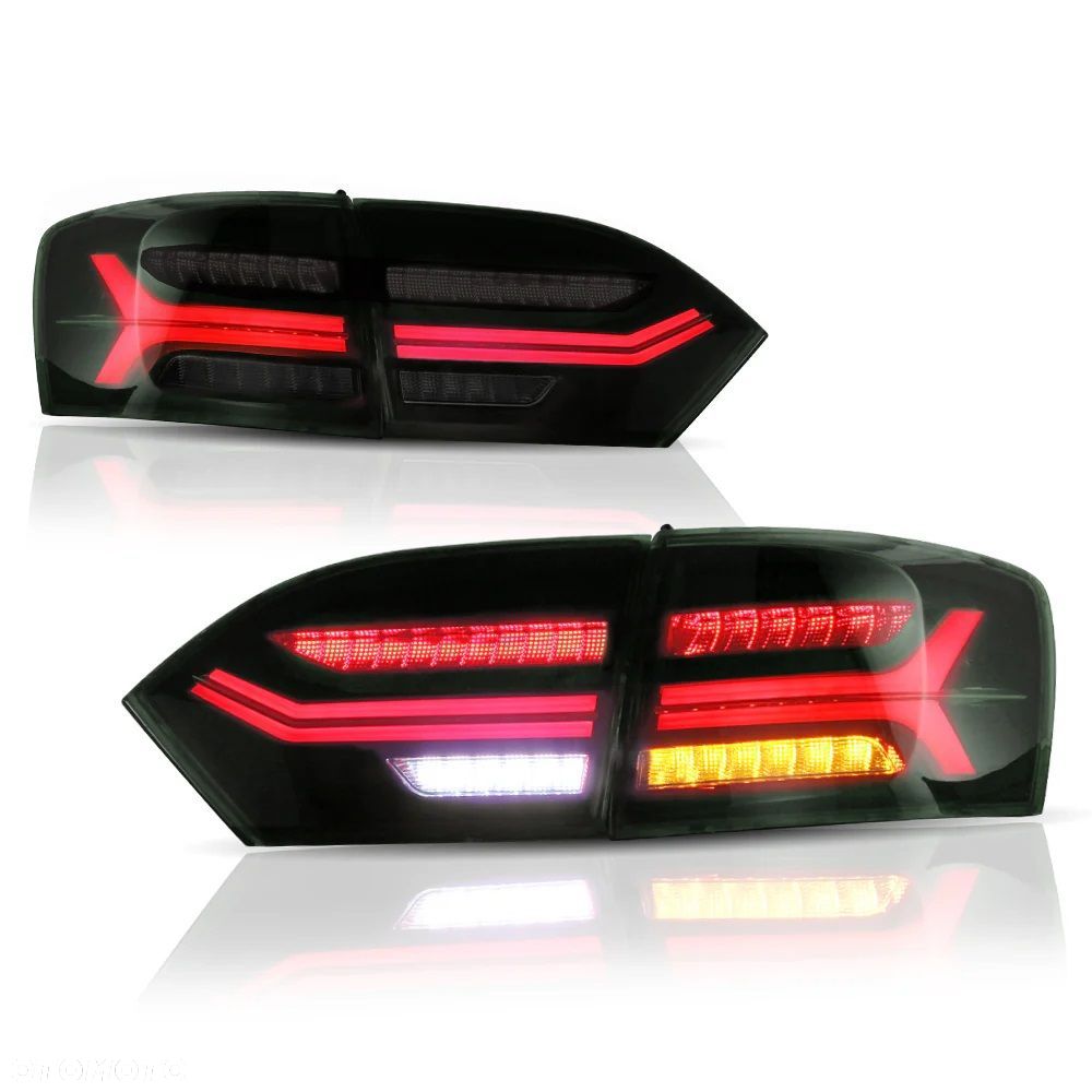 Lampy tyl ne kpl Vland Full LED Tuning Smoke VW Jetta VI 5c 6 2010-2014 - 3