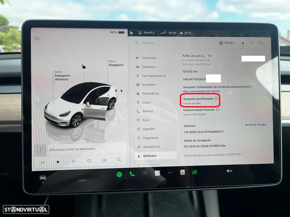 Tesla Model Y Long Range Tração Integral - 3