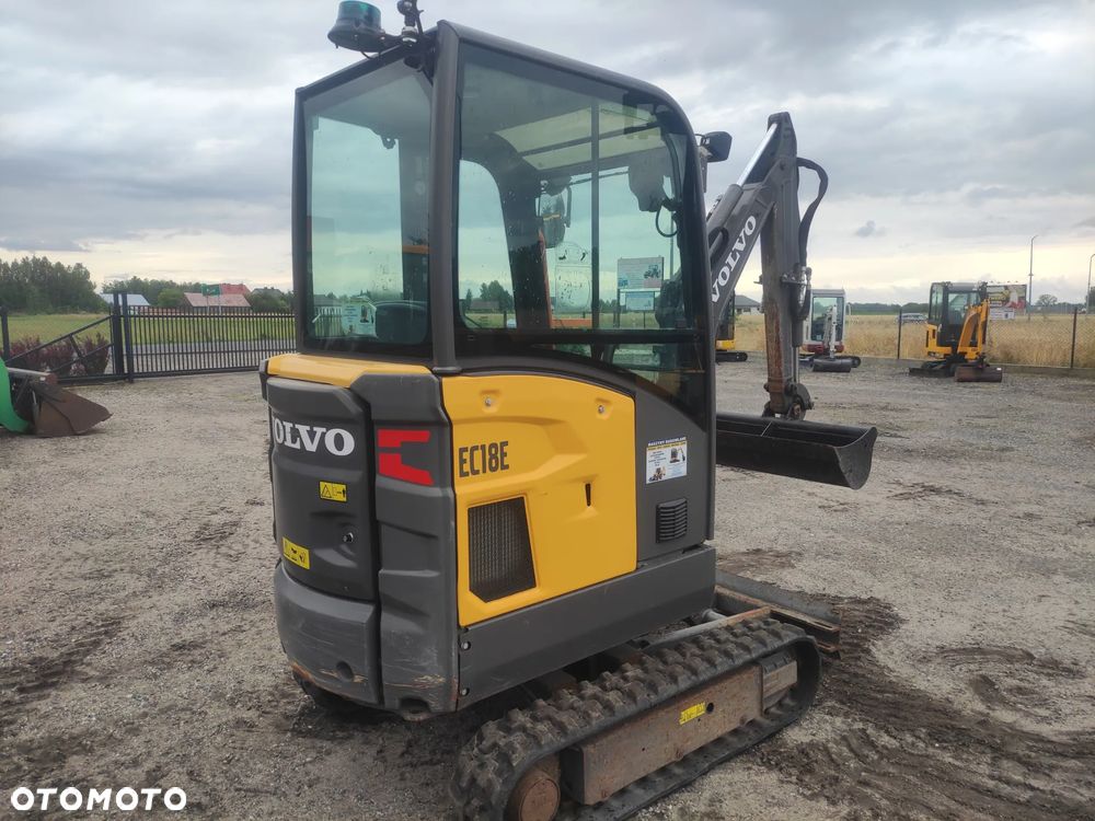 Volvo EC 18E   ECR 25 D , 1,8tony rozsuwane gąsienice CAT JCB YANMAR - 5