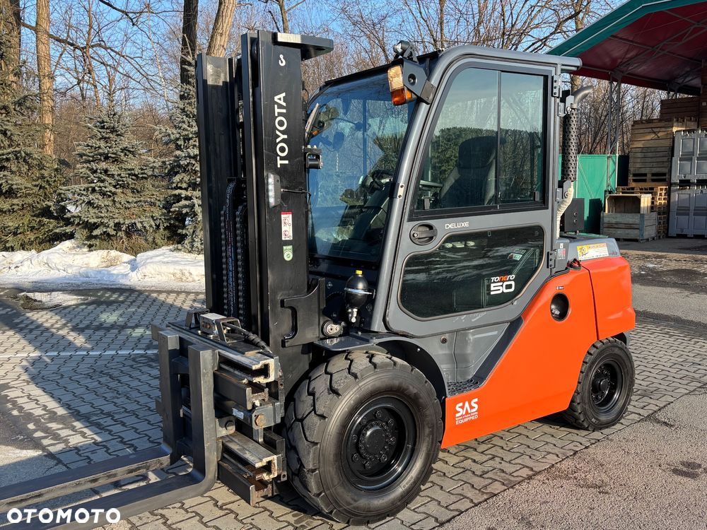 Toyota 2019 Tonero 8FD45N 8FD50N DE LUXE KLIMA NAJBOGATSZA WERSJA 5TON 125 800 Netto MOŻLIWY WYNAJEM!!! - 7