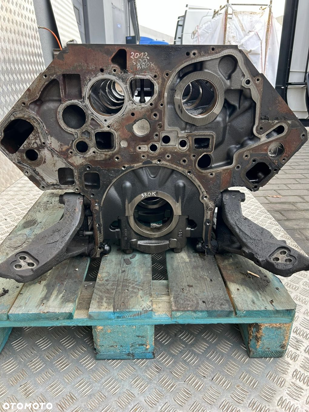 BLOK SILNIKA SCANIA R 500 560 580 620 V8 PDE 2012 ROK - 3