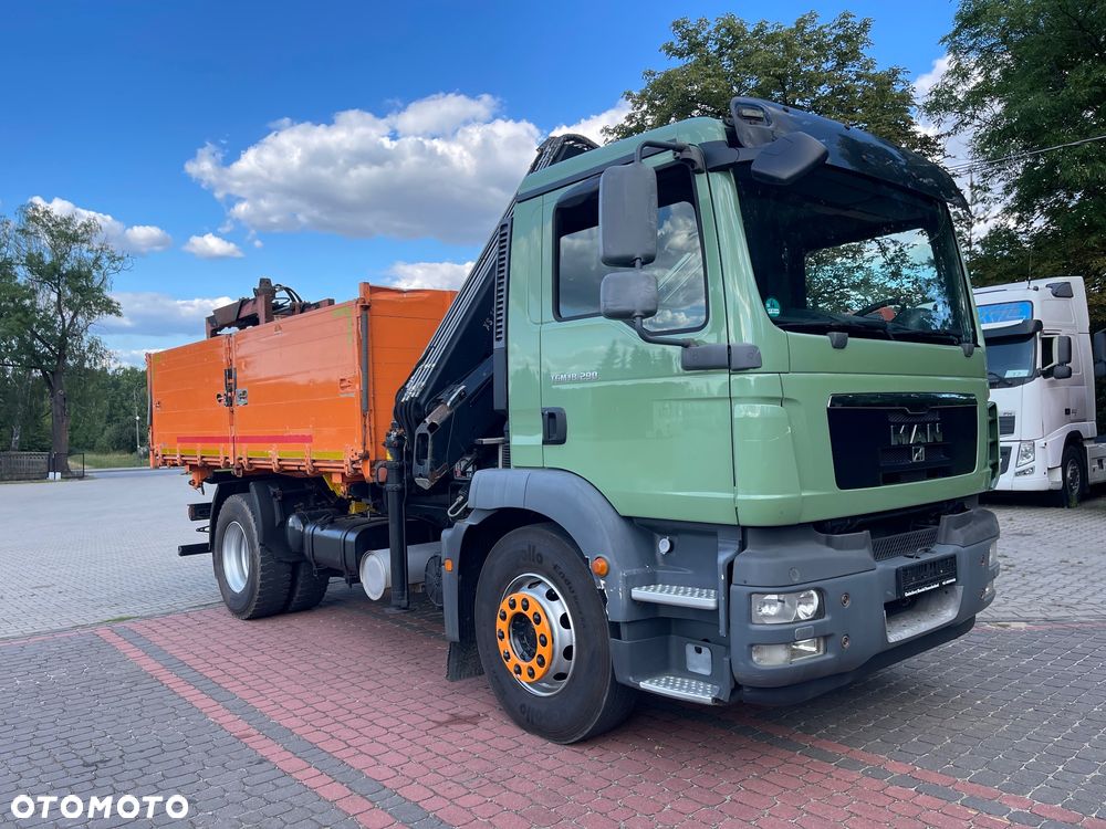 MAN TGM 18.290/HDS HIAB 122DS-3 DUO/WYWROTKA 3-STRONNA/SKŁADANY W Z - 3