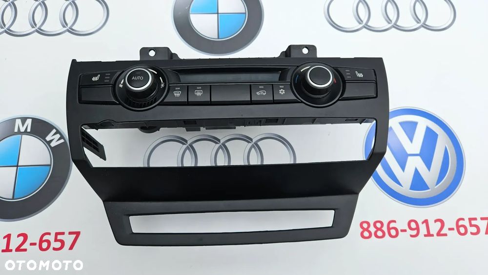 BMW X5 E70 LCI X6 E71 LCI Panel Klimatyzacji AC Nawiewu 9279650 - 1