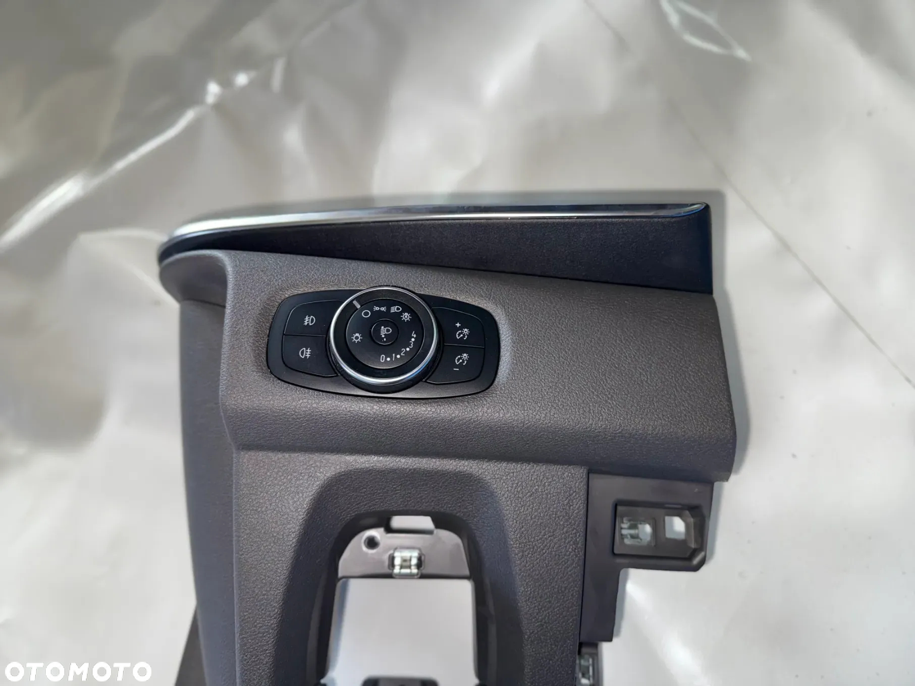 Panel sterowania światłami | Lewa Osłona konsoli deski rozdzielczej | uchwyt napoje | Ford Transit Custom - jk21 v043c91a - 5