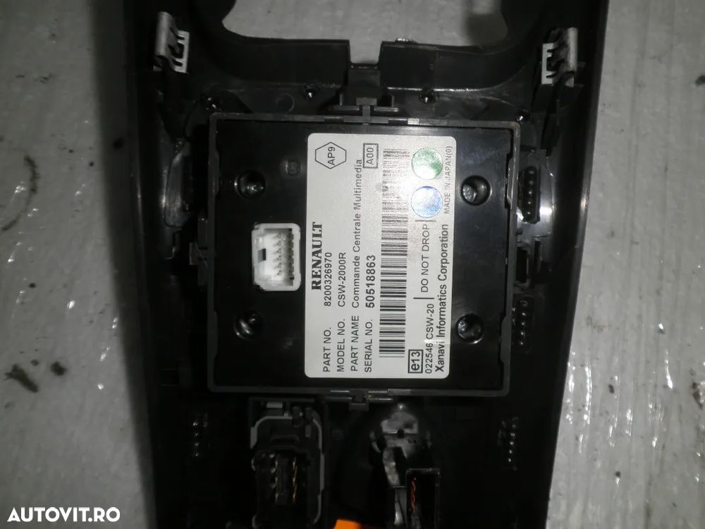 Joystick / butoane comanda multimedia Renault Laguna 2 8200326970 - 2