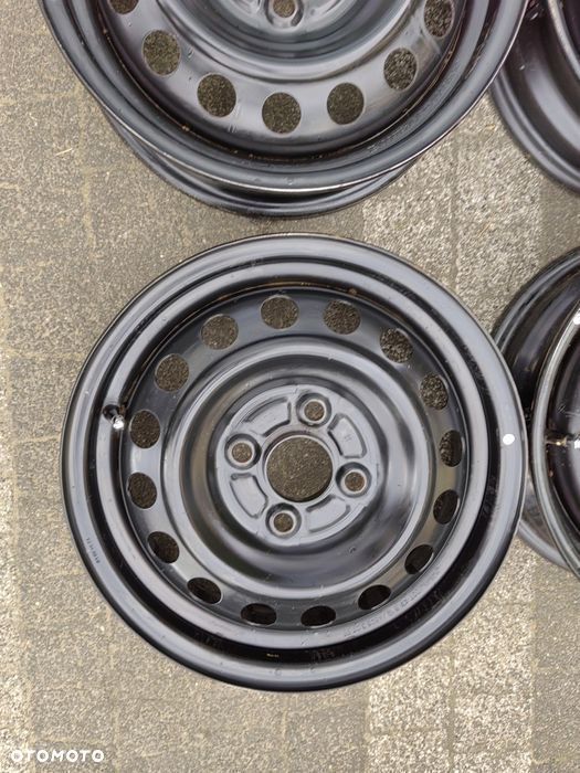 Felgi stal 14" MITSUBISHI Space Star+ czujniki TPMS 4,5*14 ET46 Komple - 4