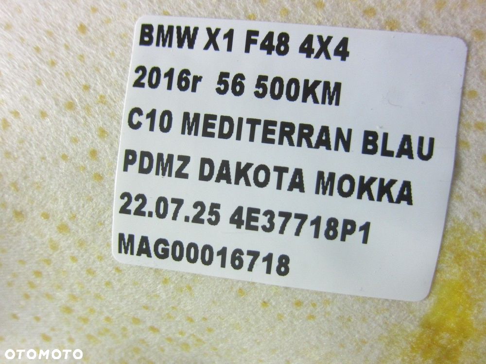 BMW X1 F48 PODSUFITKA PANORAMA MPAKIET ORYGINAŁ 9459403 CZARNA 51449459403 - 14