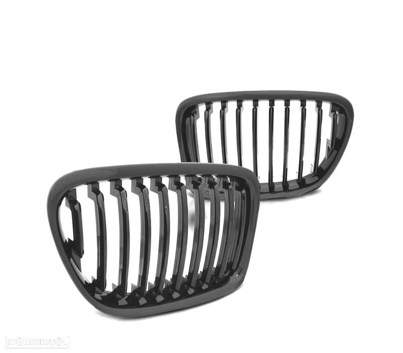 GRELHAS BMW X1 E84 09-12 PRETO BRILHANTE - 1