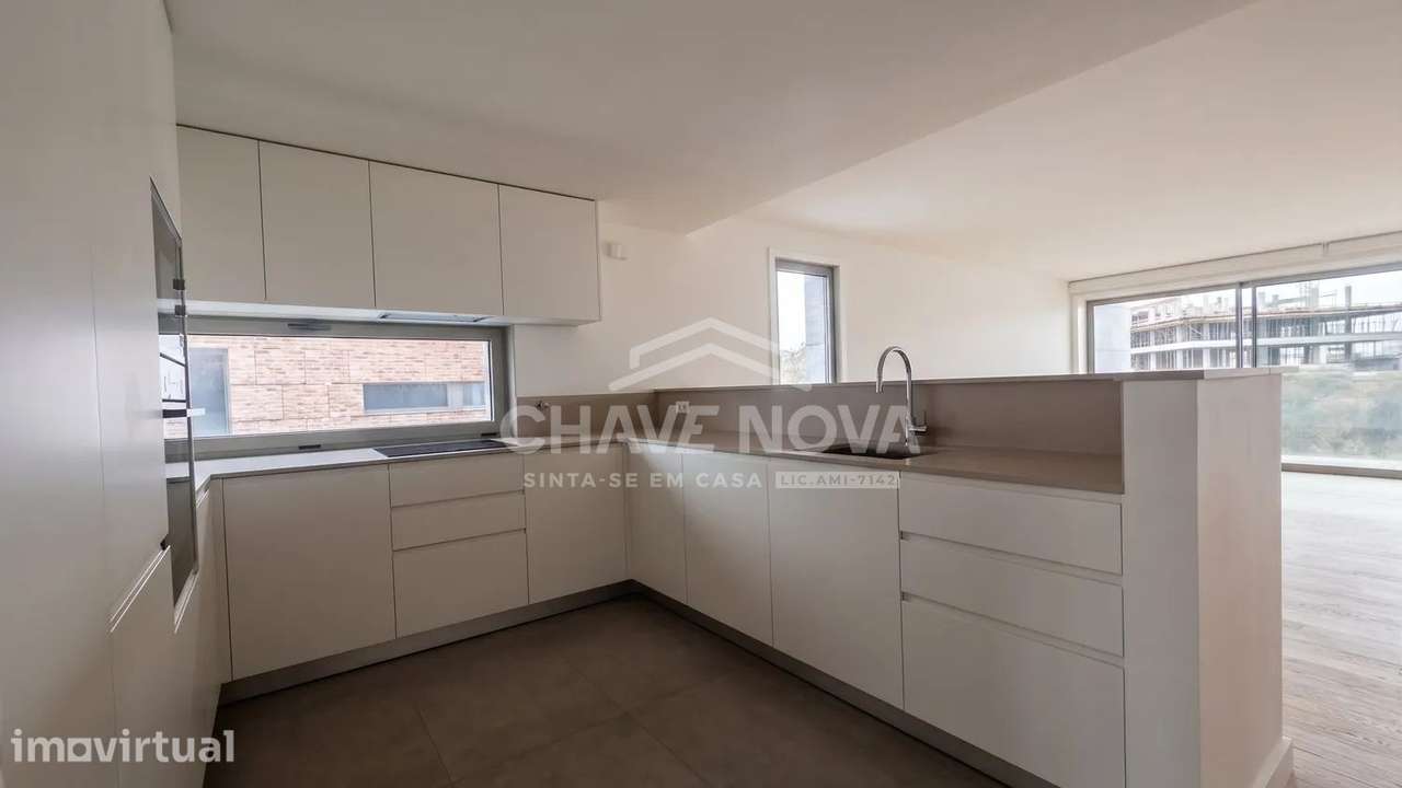 Apartamento T3 Novo c/ 2 Lugares de Garagem em Canidelo - Grande imagem: 2/37