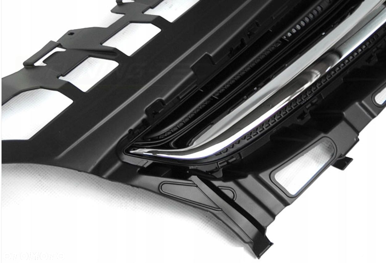 Atrapa Grill Kratka Tuning Black Chrom bez Logo Opel Astra J 4 IV Lift 12- - 3
