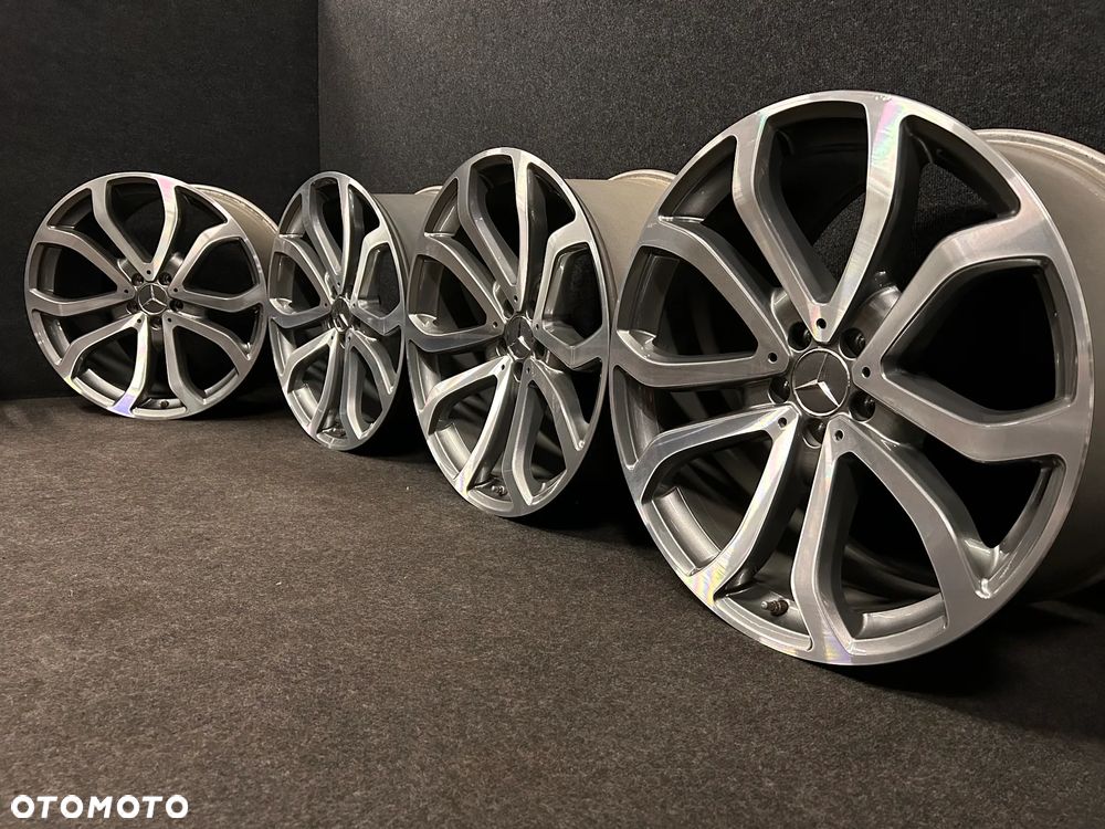 Alufelgi Mercedes GLE, GLE Cupe, GLS, ML W166 21 cali 5x112 4szt. Ładne z czujnikami! - 3