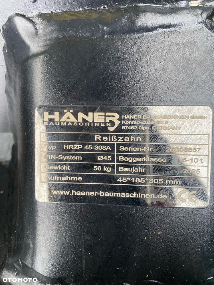 NOWE zęby zrywające HAENER / ripper do koparki – MS01 / MS03 / MS08 / PIN Ø25 Ø30 Ø40 Ø45 Ø50 - 7